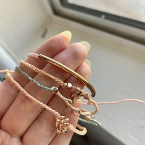 Rose Gold Charms Pura Vida Bracelet Pack